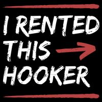 I Rented This Hooker Offensive Funny Impact Tech Backpack