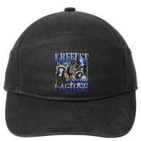 I Refuse To Tolerate Lactose Racoon Meme Lactose Intolerant 7-Panel Snapback Hat