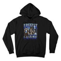 I Refuse To Tolerate Lactose Racoon Meme Lactose Intolerant Tall Hoodie