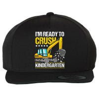 Im Ready To Crush Kindergarten Construction Vehicle Boy Wool Snapback Cap