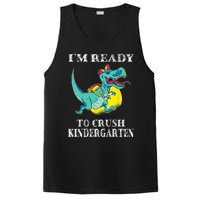 I'm Ready To Crush Kindergarten Trex Dinosaur Back To School PosiCharge Competitor Tank