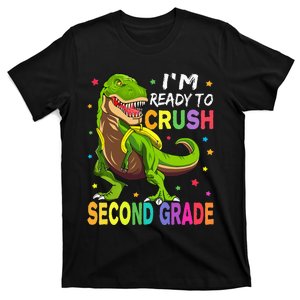 I'm Ready To Crush 2nd Grade Dinosaur Back To School T-Shirt