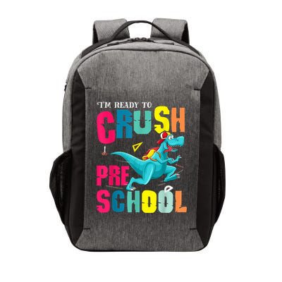 Im Ready To Crush Preschool Trex Dinosaur Back To School Vector Backpack