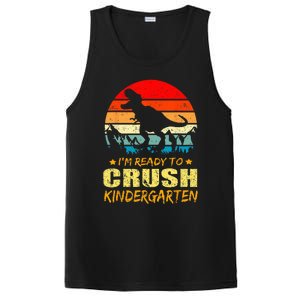 I'm Ready To Crush Kindergarten TRex Dinosaur Back To School PosiCharge Competitor Tank