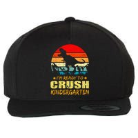 I'm Ready To Crush Kindergarten TRex Dinosaur Back To School Wool Snapback Cap