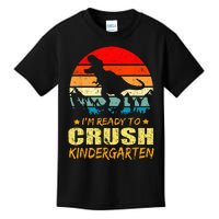 I'm Ready To Crush Kindergarten TRex Dinosaur Back To School Kids T-Shirt