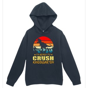 I'm Ready To Crush Kindergarten TRex Dinosaur Back To School Urban Pullover Hoodie