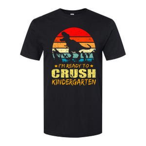 I'm Ready To Crush Kindergarten TRex Dinosaur Back To School Softstyle CVC T-Shirt