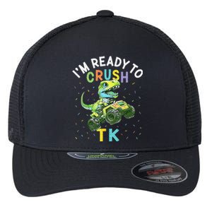 I'm Ready To Crush TK Dinosaur Back To School TK Funny Flexfit Unipanel Trucker Cap