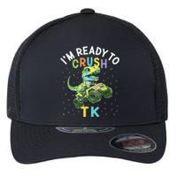 I'm Ready To Crush TK Dinosaur Back To School TK Funny Flexfit Unipanel Trucker Cap