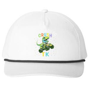 I'm Ready To Crush TK Dinosaur Back To School TK Funny Snapback Five-Panel Rope Hat