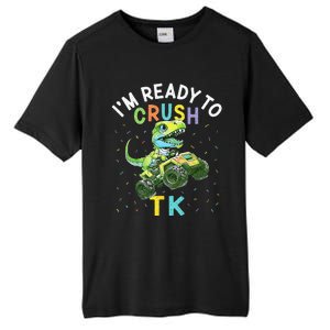 I'm Ready To Crush TK Dinosaur Back To School TK Funny Tall Fusion ChromaSoft Performance T-Shirt