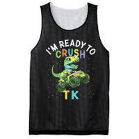 I'm Ready To Crush TK Dinosaur Back To School TK Funny Mesh Reversible Basketball Jersey Tank