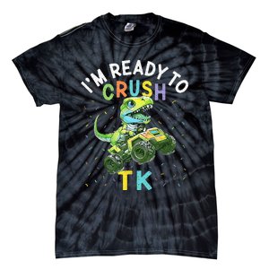 I'm Ready To Crush TK Dinosaur Back To School TK Funny Tie-Dye T-Shirt