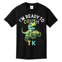 I'm Ready To Crush TK Dinosaur Back To School TK Funny Kids T-Shirt