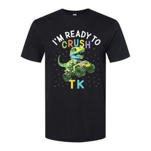 I'm Ready To Crush TK Dinosaur Back To School TK Funny Softstyle CVC T-Shirt