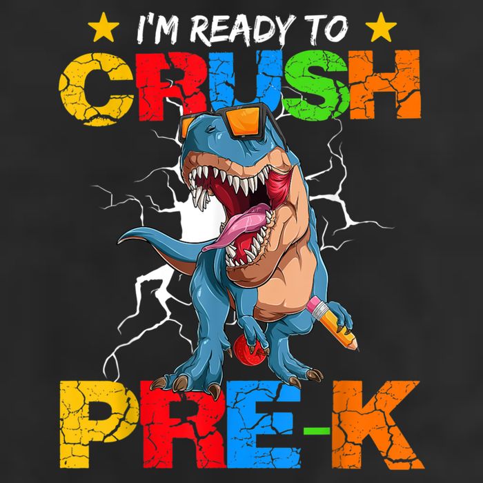 Im Ready To Crush Prek Dinosaur Back To School Adult Drive Performance Visor