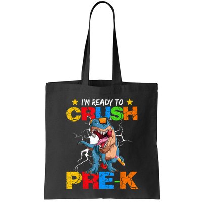 Im Ready To Crush Prek Dinosaur Back To School Bag