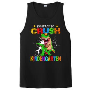 I'm Ready To Crush Kindergarten Dinosaur Back To School PosiCharge Competitor Tank