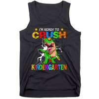 I'm Ready To Crush Kindergarten Dinosaur Back To School Tank Top