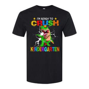 I'm Ready To Crush Kindergarten Dinosaur Back To School Softstyle CVC T-Shirt