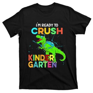 I'm Ready To Crush Kindergarten Dinosaur Back To School T-Shirt