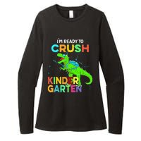 I'm Ready To Crush Kindergarten Dinosaur Back To School Womens CVC Long Sleeve Shirt