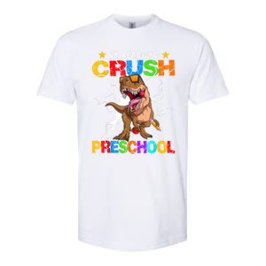 Im Ready To Crush Preschool Dinosaur Back To School Softstyle CVC T-Shirt