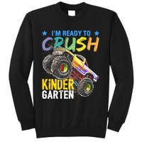 Im Ready To Crush Kindergarten Monster Truck Back To School Sweatshirt