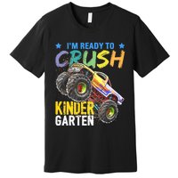 Im Ready To Crush Kindergarten Monster Truck Back To School Premium T-Shirt