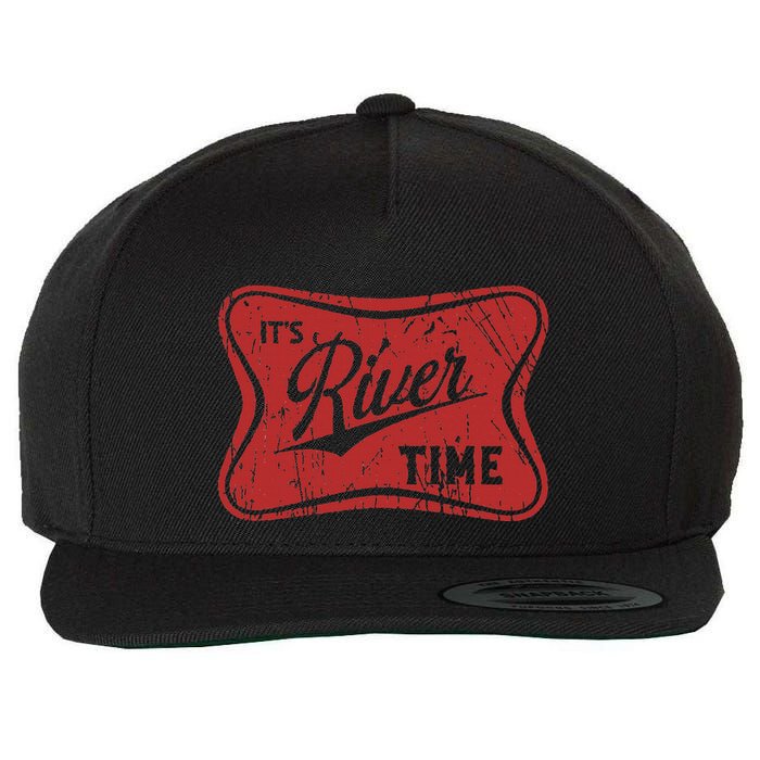 ItS River Time River Vibes Wool Snapback Cap