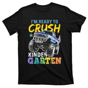 Im Ready To Crush Kindergarten Monster Truck Back To School T-Shirt