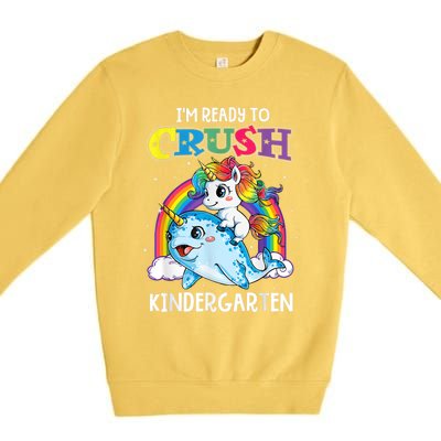 Im Ready To Crush Im Ready To Crush Back To School Premium Crewneck Sweatshirt