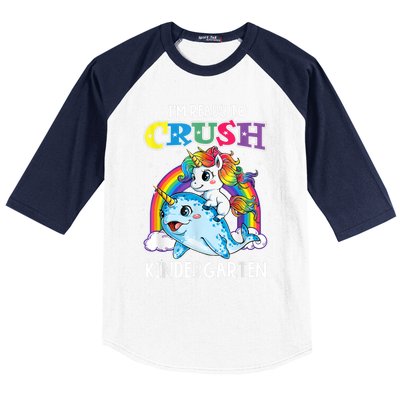 Im Ready To Crush Im Ready To Crush Back To School Baseball Sleeve Shirt