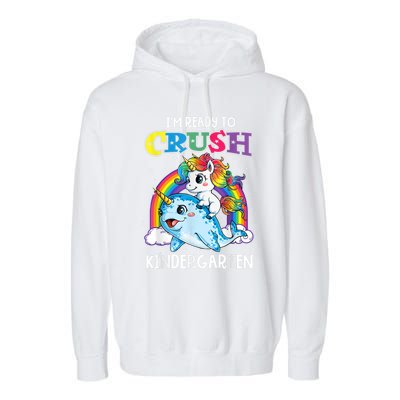 Im Ready To Crush Im Ready To Crush Back To School Garment-Dyed Fleece Hoodie