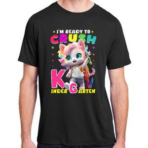 Im Ready To Crush Kindergarten Unicorn Back To School Girls Adult ChromaSoft Performance T-Shirt