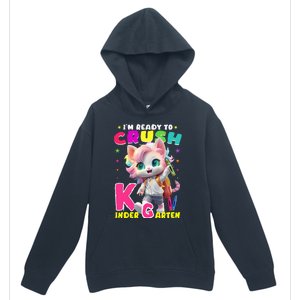 Im Ready To Crush Kindergarten Unicorn Back To School Girls Urban Pullover Hoodie