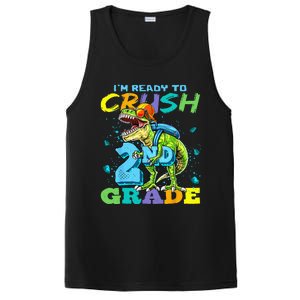 Im Ready To Crush 2nd Grade T Rex Dinosaur Back To School PosiCharge Competitor Tank