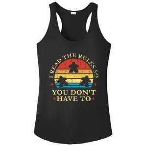 I read the rules so you don't have to Board Games Ladies PosiCharge Competitor Racerback Tank