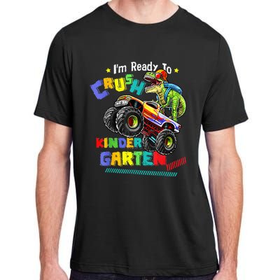 Im Ready To Crush Kindergarten Dinosaur Back To School Adult ChromaSoft Performance T-Shirt