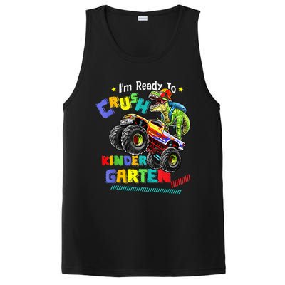 Im Ready To Crush Kindergarten Dinosaur Back To School PosiCharge Competitor Tank