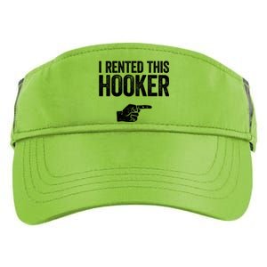 I Rented This Hooker Gift Funny Offensive Adult Humor Gift Adult Drive Performance Visor