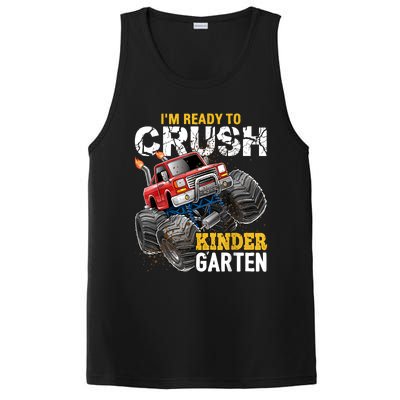 Im Ready To Crush Kindergarten Monster Truck Back To School PosiCharge Competitor Tank