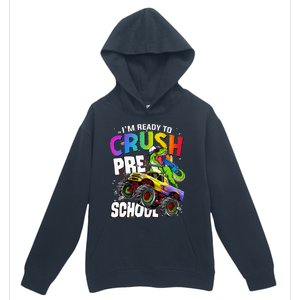 I'm Ready To Crush Preschool Dinosaur Back To School Urban Pullover Hoodie