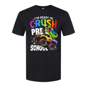 I'm Ready To Crush Preschool Dinosaur Back To School Softstyle CVC T-Shirt