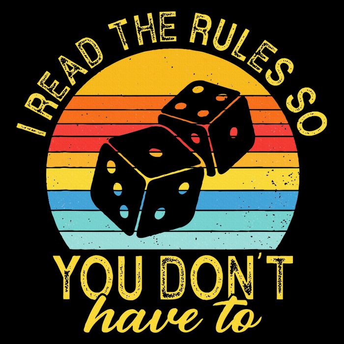 I Read The Rules So You DonT Have To Board Games Mousepad
