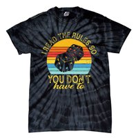 I Read The Rules So You DonT Have To Board Games Tie-Dye T-Shirt