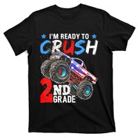 Im Ready To Crush 2nd Grade Monster Truck Back To School T-Shirt