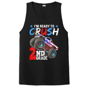 Im Ready To Crush 2nd Grade Monster Truck Back To School PosiCharge Competitor Tank