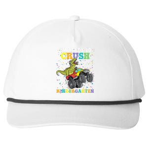 Im Ready To Crush Kindergarten Monster Truck Dinosaur Boy Kids Gift Snapback Five-Panel Rope Hat